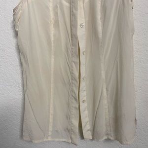 Bebe sleeveless blouse